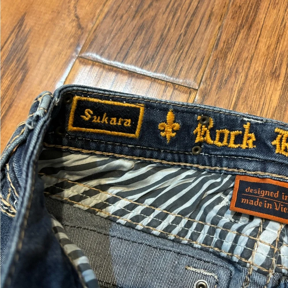 Rock Revival “Sukara” Crop Skinny Jeans – Size 25 - Picture 8 of 12
